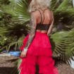 Rhinestone Corset Top: Western Cowgirl Bachelorette Outfit