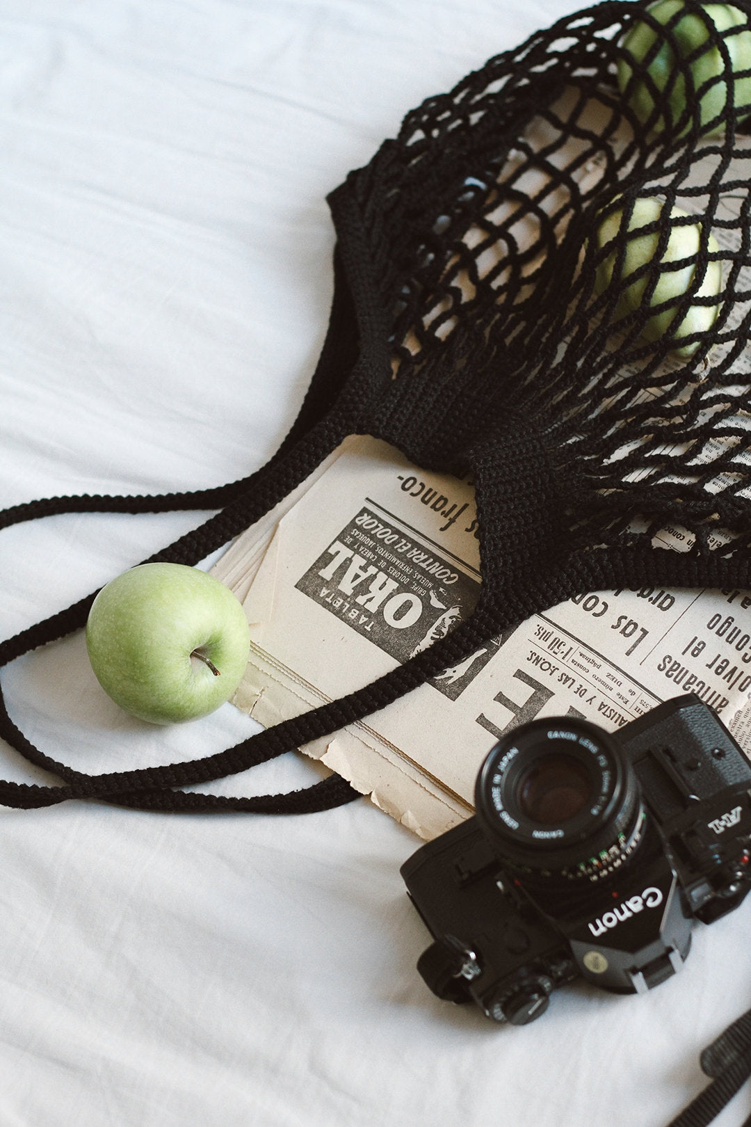 Crochet Market Bag, Beige Cotton Net Bag, French Market Bag, Handmade Eco Tote, Mesh Bag, Quality Shopping Bag, Groceries Farmers Bag